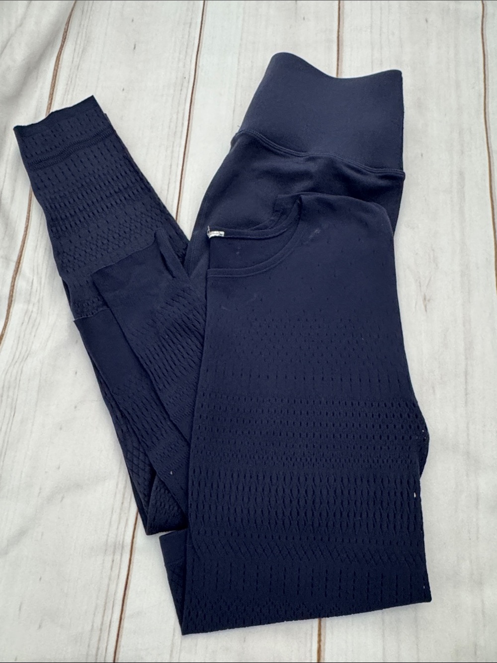 Fabletics Sculptknit leggings and top